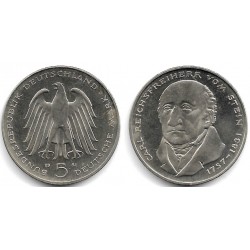(155) Alemania. 1981(G). 5 Mark (MBC) Mancha