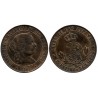 Isabel II. 1867. 5 Céntimos de Escudo (MBC) Ceca de Sevilla OM