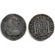 Carlos IV. 1790. 8 Reales (MBC) (Plata) Ceca de Lima IJ, Resellos Orientales