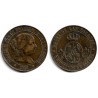 Isabel II. 1866. 5 Céntimos de Escudo (MBC) Ceca de Barcelona OM