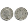 (27) Suiza. 1899. 10 Rappen (BC/BC+)