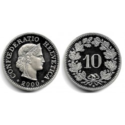 (27) Suiza. 2000. 10 Rappen (SC)