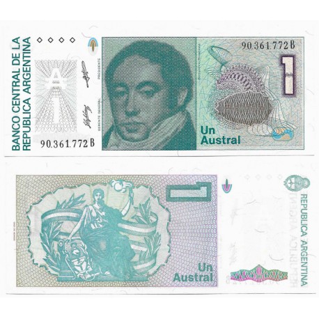 (323b) Argentina. 1985-89. 1 Peso (SC)