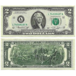 (461) Estados Unidos de América. 1976. 2 Dollars (MBC+)