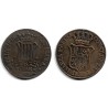 Isabel II. 1839. 6 Cuartos (BC+/MBC-) Ceca de Cataluña