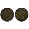 Isabel II. 1838. 6 Cuartos (MBC/MBC+) Ceca de Cataluña