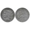 (201.2) Perú. 1880. 5 Pesetas (EBC) (Plata)