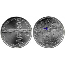 (140) Finlandia. 2008. 10 Euro (SC) (Plata)