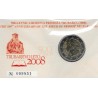 Eslovenia. 2008. 2 Euro (SC) Coincard