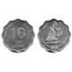 (70) Maldivas. 1984. 10 Laari (SC)