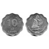 (70) Maldivas. 1984. 10 Laari (SC)