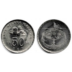 (53) Malasia. 1998. 50 Sen (EBC+)