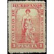 Colegio de Huérfanos de Hacienda. 1 Peseta (Nuevo, con señal de fijasellos)