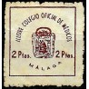 Viñeta. Ilustre Colegio Oficial de Médicos. Málaga. 2 Pesetas (Usado)