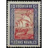 Viñeta. Escuela de Flechas Navales. 10 Céntimos (Nuevo, sin goma)