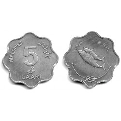 (69) Maldivas. 1984. 5 Laari (SC-)