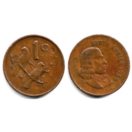 (65.1) Sudáfrica. 1966. 1 Cent (MBC-)