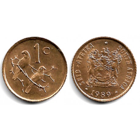 (82) Sudáfrica. 1989. 1 Cent (SC)