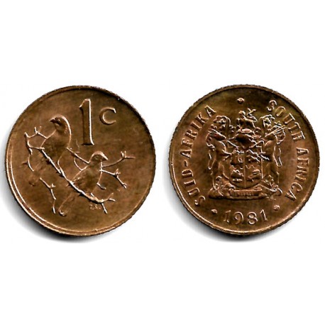(82) Sudáfrica. 1981. 1 Cent (MBC+)