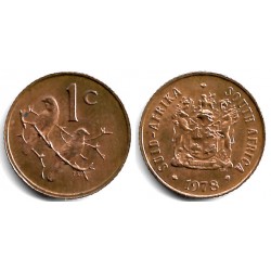 (82) Sudáfrica. 1978. 1 Cent (EBC)