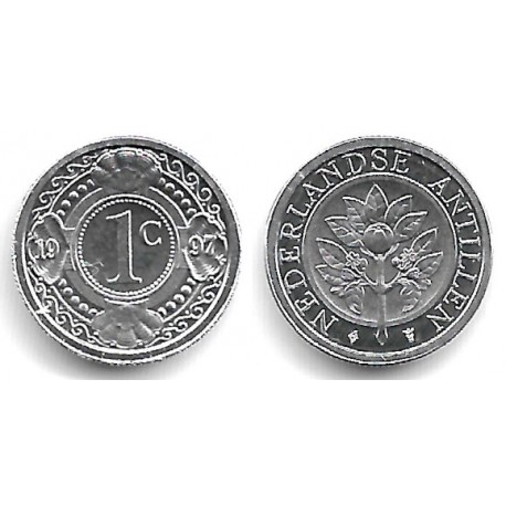 (32) Antillas Neerlandesas. 1997. 1 Cent (SC)