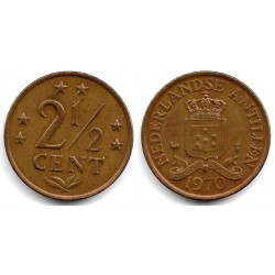 (9) Antillas Neerlandesas. 1970. 2½ Cents (MBC+)