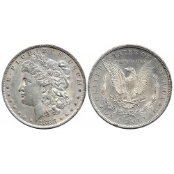 (110) Estados Unidos de América. 1883. 1 Dollar (SC-) (Plata)