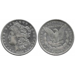 (110) Estados Unidos de América. 1888(O). 1 Dollar (MBC-) (Plata)