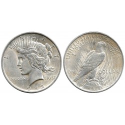 (150) Estados Unidos de América. 1922. 1 Dollar (EBC+) (Plata)