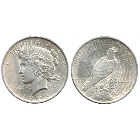 (150) Estados Unidos de América. 1923. 1 Dollar (EBC) (Plata)