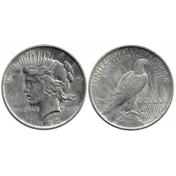(150) Estados Unidos de América. 1922. 1 Dollar (EBC-) (Plata)