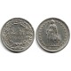 (21a.1) Suiza. 1968. 2 Francs (MBC)