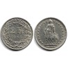(21a.1) Suiza. 1968. 2 Francs (MBC)