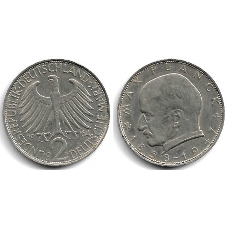 (116) Alemania. 1964(F). 2 Mark (MBC)