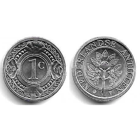 (32) Antillas Neerlandesas. 2001. 1 Cent (SC)