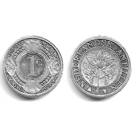 (32) Antillas Neerlandesas. 2008. 1 Cent (EBC)