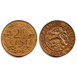 (5) Antillas Neerlandesas. 1959. 2½ Cents (EBC-)