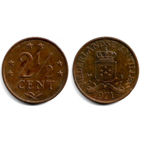 (9) Antillas Neerlandesas. 1971. 2½ Cents (MBC)