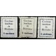 Viñetas. Cocinas Benéficas de Ríotinto. 5 Céntimos (Nuevos, con señal de fijasellos)