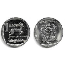 (164) Sudáfrica. 2000. 1 Rand (EBC)