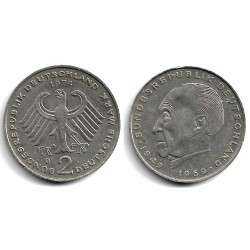 (124) Alemania. 1974(D). 2 Mark (MBC)