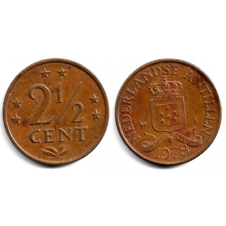 (9) Antillas Neerlandesas. 1978. 2½ Cents (MBC)