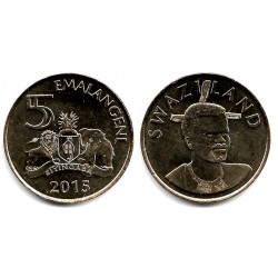 Suazilandia. 2015. 5 Emalangeni (SC)