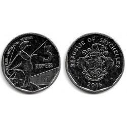 Seychelles. 2016. 5 Rupees (SC)