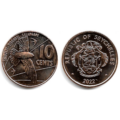 Seychelles. 2022. 10 Cents (SC)