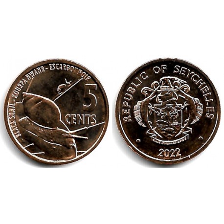 Seychelles. 2022. 5 Cents (SC)