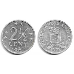(9a) Antillas Neerlandesas. 1979. 2½ Cents (MBC)