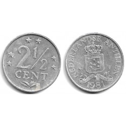 (9a) Antillas Neerlandesas. 1981. 2½ Cents (MBC)