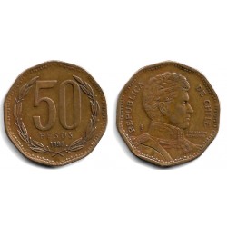 (219.2) Chile. 1992. 50 Pesos (BC)