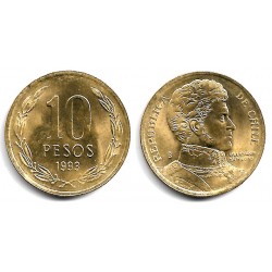 (228.2) Chile. 1999. 10 Pesos (SC)